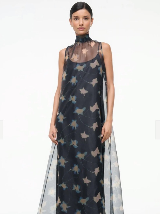 STAUD Dresses & Skirts - STAUD 🌚 ALBEE Maxi Dress in Botanical Shadows